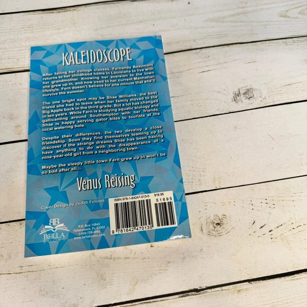 Kaleidoscope by Venus Reising PB 2019‎ Bella Books Lesbian Romance Mystery